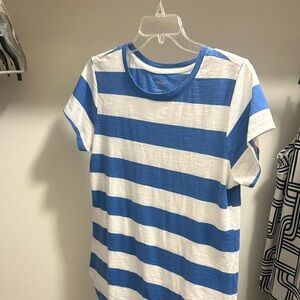 Sonoma Blue and White Everyday Tee
